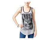 Mighty Fine Womens Need Coffee Tank Top hthrgreyblk S