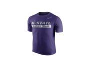 Nike Mens K State BB Practice Graphic T Shirt neworchid L
