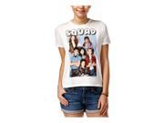 Mighty Fine Womens Saved By The Bell Squad Graphic T Shirt linen M