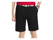 IZOD Mens The Driver Doublepleat Casual Walking Shorts black 36