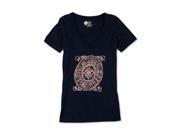 Roxy Womens RX V Neck Medallion Graphic T Shirt brq0 XS