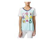 Disney Womens Alice In Wonderland Graphic T Shirt mint S