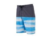 Hang Ten Mens Surf Swim Bottom Board Shorts bluegry 28