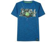 Nickelodeon Boys Carmelo Anthony Shell Shock Graphic T Shirt navywhite M