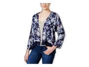 Roxy Womens Floral Open Front Kimono Sweater btc7 S