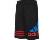 Adidas Boys Racer Basketball Athletic Workout Shorts black 5