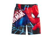 Marvel Comics Boys Spiderman Swim Bottom Trunks blue 5 6