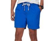 Nautica Mens Elastic Drawstring Casual Walking Shorts seacobalt XL