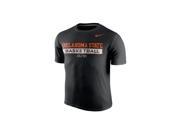 Nike Mens Oklahoma State BB Practice Graphic T Shirt black M
