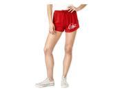 Hybrid Womens Coke Drawstring Casual Mini Shorts red XL