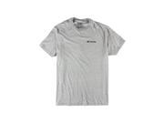 Columbia Mens Logo SS Graphic T Shirt greyheather L