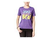 Mighty Fine Womens Saved By The Bell Graphic T Shirt heatherpurple XS