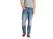Aeropostale Mens Distressed Skinny Fit Jeans 962 30x30