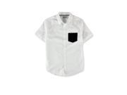 Tony Hawk Mens Pocket Button Up Shirt newwhite XL