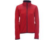 Aeropostale Womens Solid Full Zip Fleece Jacket 615 M