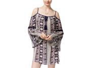 American Rag Womens Crochet Trimmed Shift Dress classicblack S