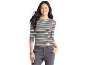 Aeropostale Womens Striped LS Pullover Sweater 047 XL