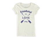 Aeropostale Girls LOVE psny Graphic T Shirt 047 XL