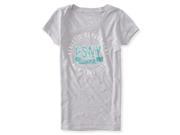 Aeropostale Girls Glitter Athletic Graphic T Shirt 072 M