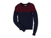 Aeropostale Womens Colorblock Knit Sweater 404 XS