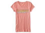 Aeropostale Girls CANDY! Graphic T Shirt 872 S