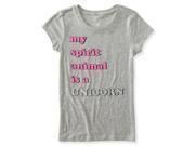 Aeropostale Girls Spirit Animal Graphic T Shirt 052 S