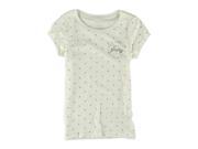 Aeropostale Girls Polka Dot Graphic T Shirt 047 XL