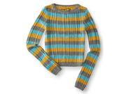 Aeropostale Womens Striped Knit Pullover Sweater 052 L