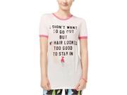 Dreamworks Womens Trolls Ringer Graphic T Shirt pearlfuschia XL