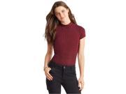 Aeropostale Womens Ribbed Mock Pullover Sweater 604 XS