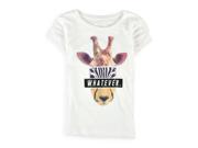 Aeropostale Girls Whatever Mix Up Graphic T Shirt 102 5