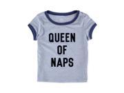 Aeropostale Girls Queen Of Naps Embellished T Shirt 533 6