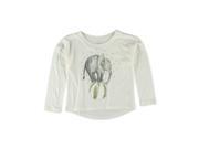 Aeropostale Girls Circus Elephant Graphic T Shirt 047 S