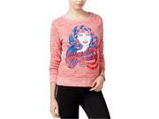 Bioworld Womens Space Dyed Sweatshirt redheather S
