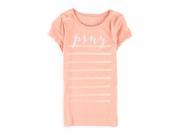 Aeropostale Girls Glitter Striped Graphic T Shirt 887 XL