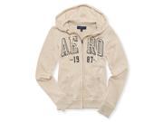 Aeropostale Womens Box Logo Hoodie Sweatshirt 255 L