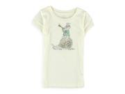 Aeropostale Girls Mouse Ringmaster Graphic T Shirt 047 S