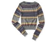 Aeropostale Womens Knit Patterned Pullover Sweater 053 XS