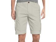 Tommy Hilfiger Mens Classic Fit Casual Cargo Shorts stone 42