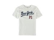 Aeropostale Boys New York Script Graphic T Shirt 102 S