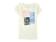 Aeropostale Girls LOVE Graphic T Shirt 047 L