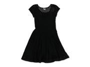 Aeropostale Womens Lace Cut Out Shift Dress 001 S