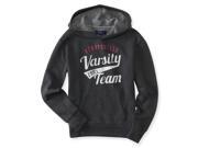 Aeropostale Womens Varsity Team Hoodie Sweatshirt 001 L