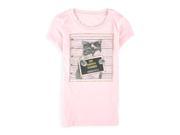 Aeropostale Girls Cookie Thief Graphic T Shirt 684 L