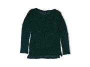Aeropostale Womens Sheer Lace Knit Sweater 395 L
