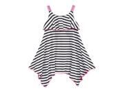 Sweet Heart Rose Girls Stripe Knit Tank Dress blackwhite 3T Sweet Heart Rose Girls Stripe Knit Tank Dress blackwhite 3T