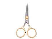 Dr. Slick Razor 5 Scissors Straight Non Serrated Blade Gold Loops
