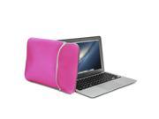 GMYLE TM Pink Lycra Soft Sleeve Bag For MacBook Air 11 inches