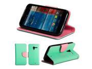 GMYLE R Wallet Case Classic for Motorola Moto X Mint Pink PU Leather Slim Magnetic Flip Stand Cover