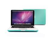Robin Egg Blue Turquoise Rubberized See Through Hard Shell Case Cover for Apple 15 inch Macbook Pro